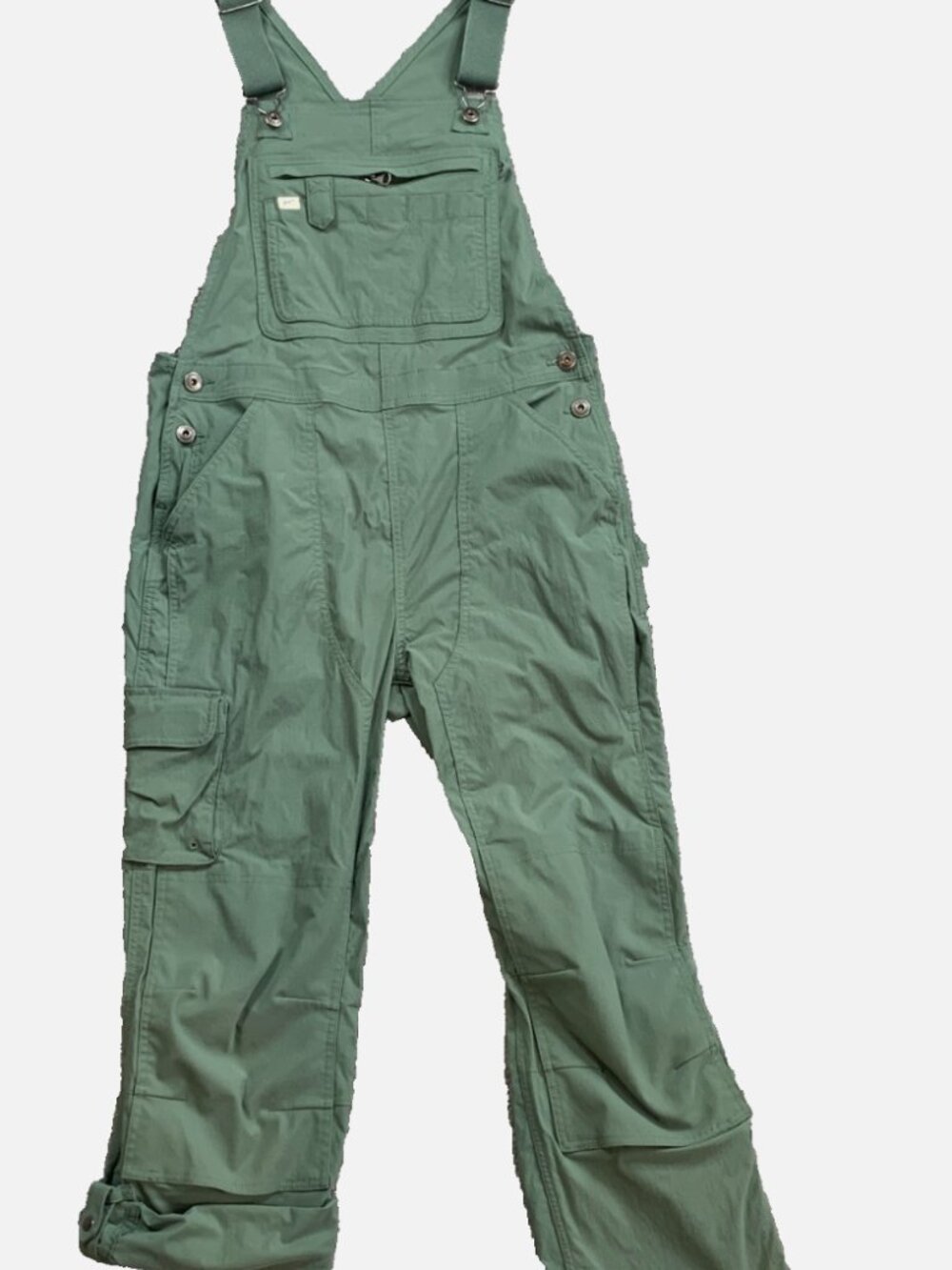 Duluth Trading Overalls Sage Green Heirloom Gardening Bib XXL x 31"